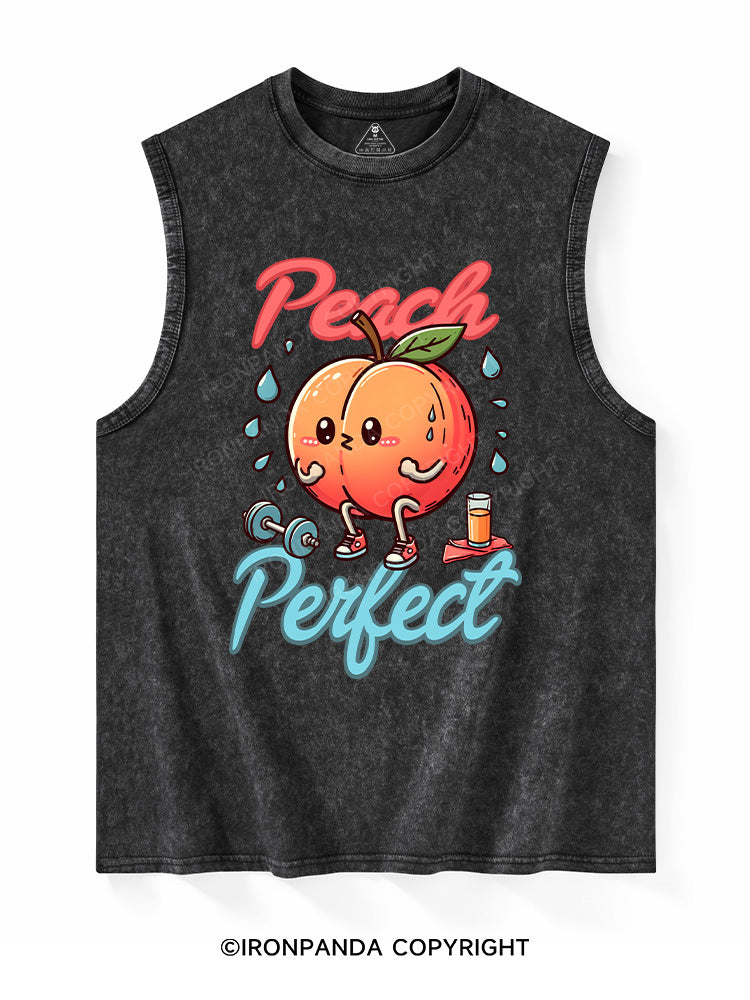 PEACH PERFECT Washed Tank