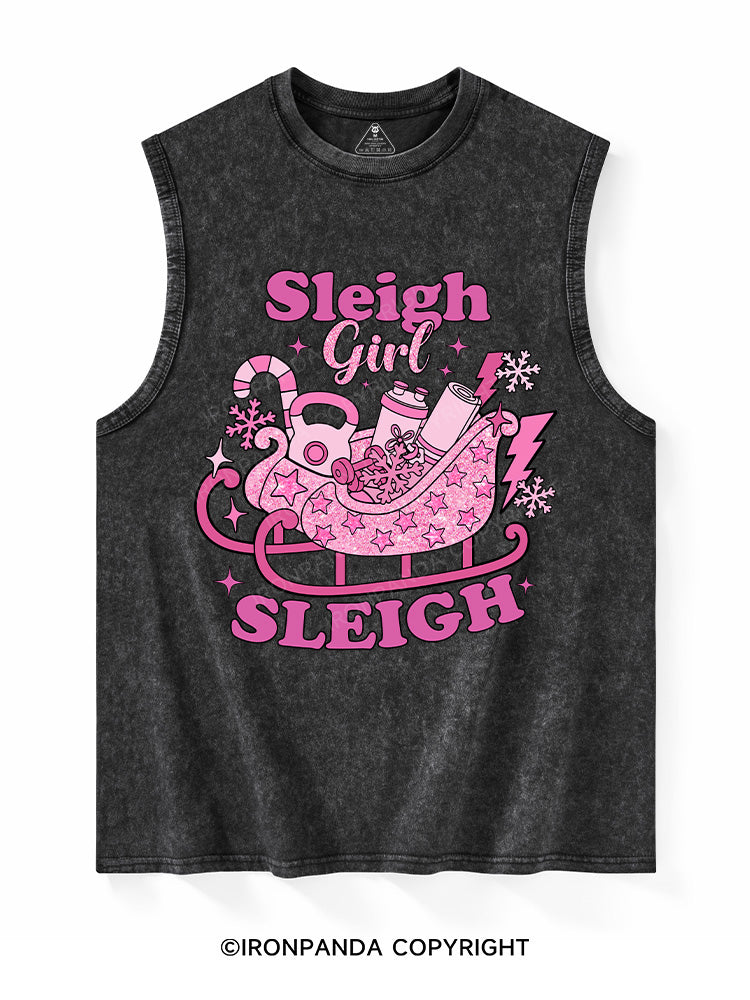 sleigh girl sleigh Washed Tank