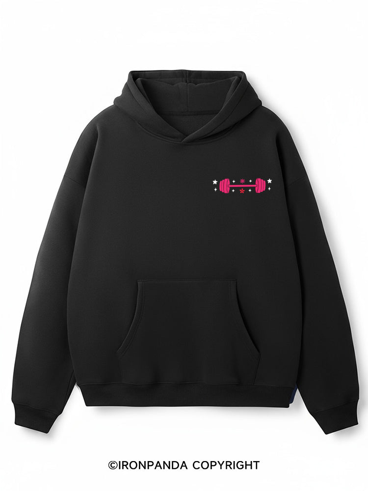 Everything Hurts Premium Fleece Gym Hoodie