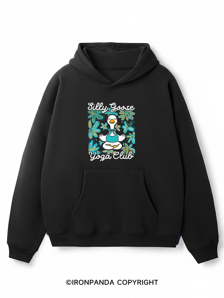 Silly Goose Yoga Premium Fleece Gym Hoodie