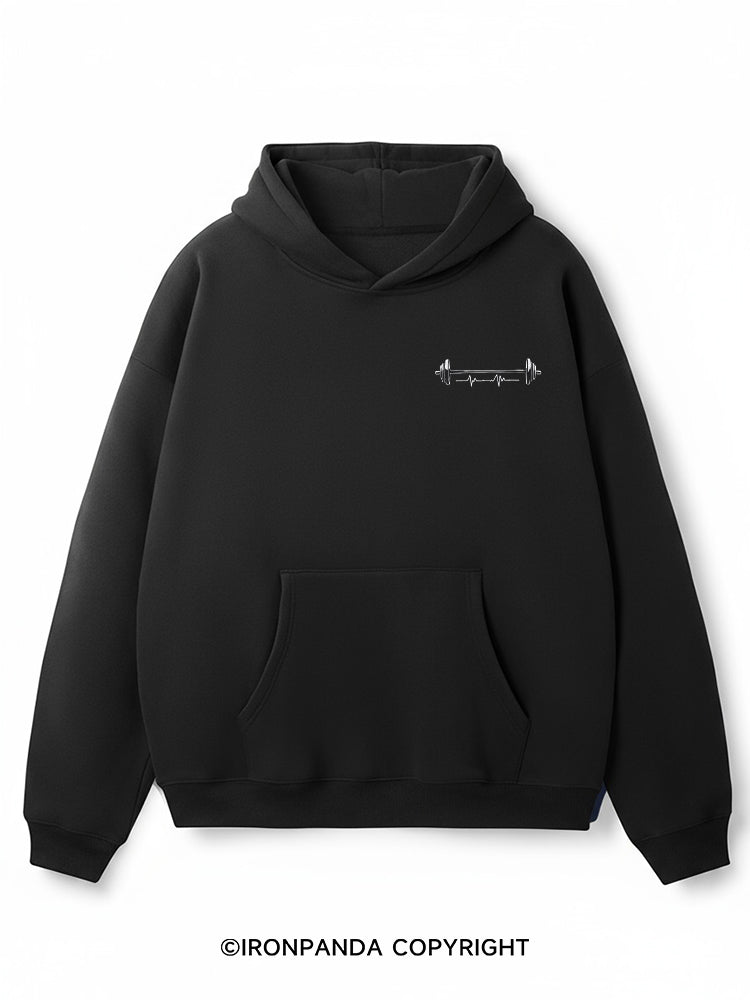 DON’T FUCKING RUSH ME Premium Fleece Gym Hoodie