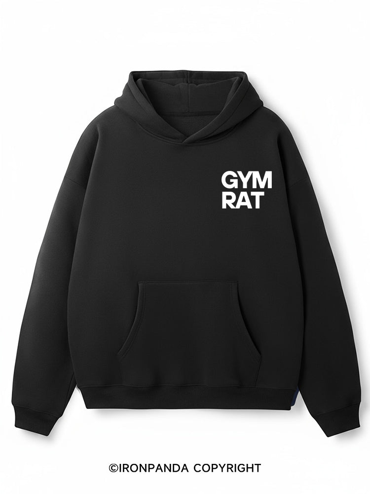 GYM RAT Premium Fleece Gym Hoodie