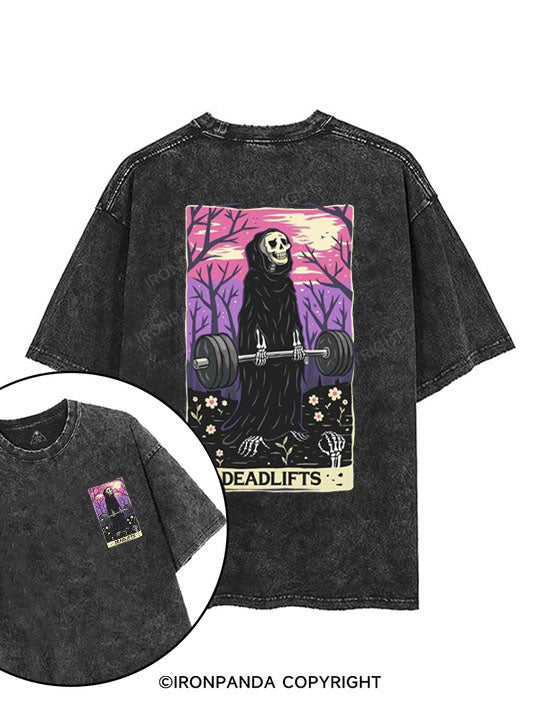 Deadlifts printed Gym Shirt