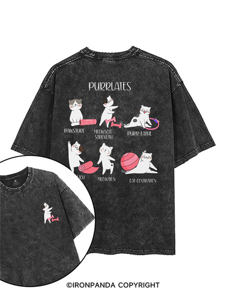 PURRLATES printed Gym Shirt