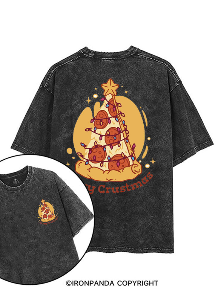 Merry Christmas printed Gym Shirt