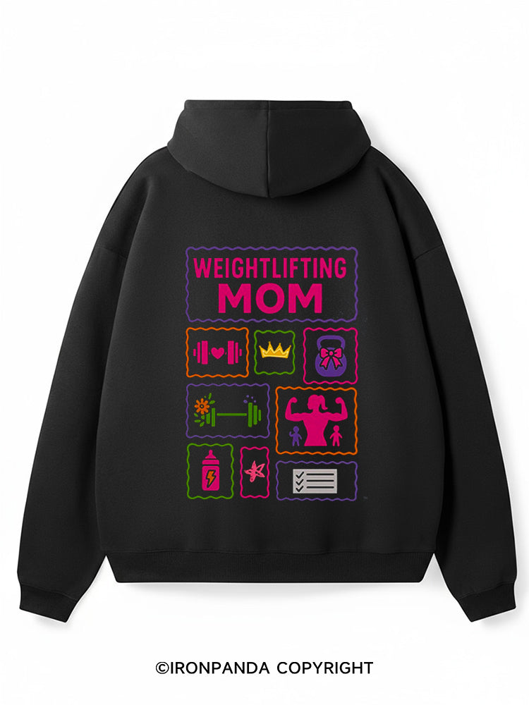 Weightlifting Mom Premium Fleece Gym Hoodie