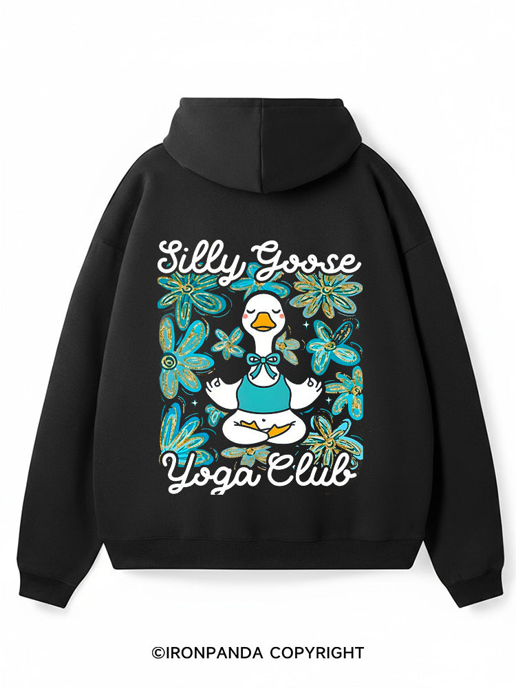 Silly Goose Yoga Premium Fleece Gym Hoodie