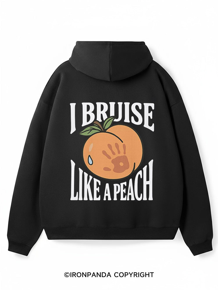 I Bruise Like a Peach Premium Fleece Gym Hoodie