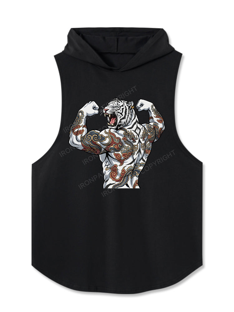 Fierce Tiger Hooded Tank