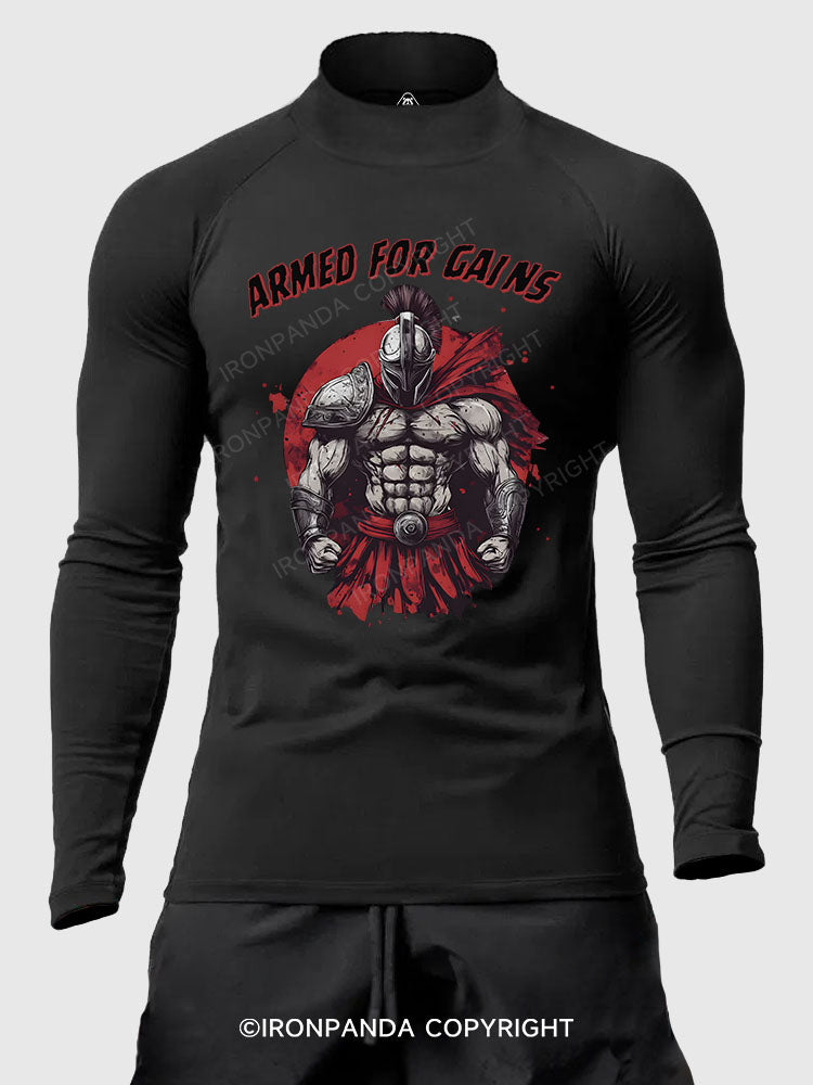 Ready for Your Workouts Men's Fitted Mock