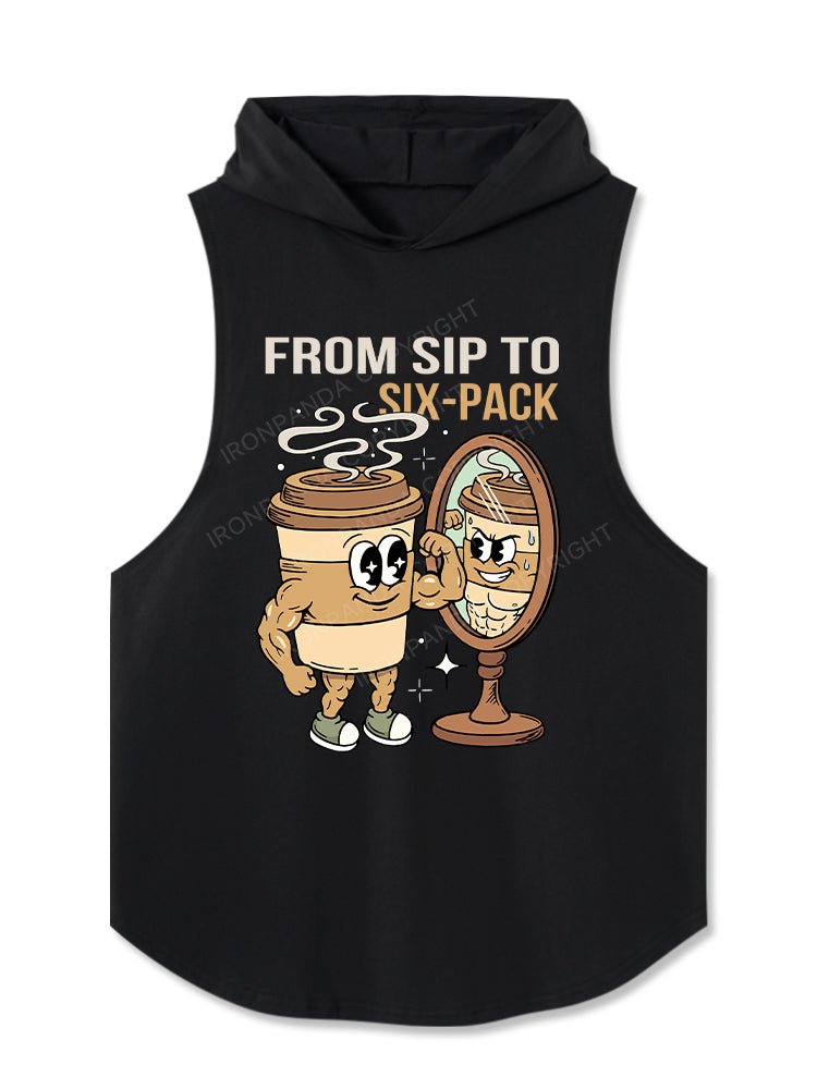 From Sip to Six-Pack Hooded Tank