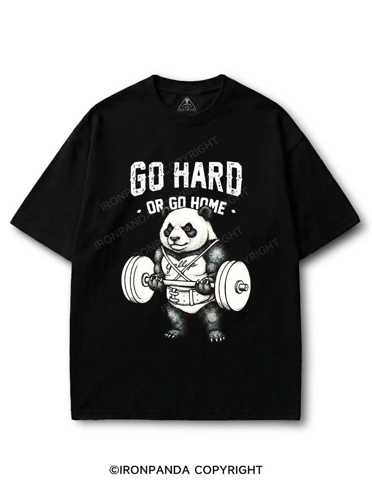 GO HARD OR GO HOME COTTON PUMP COVER