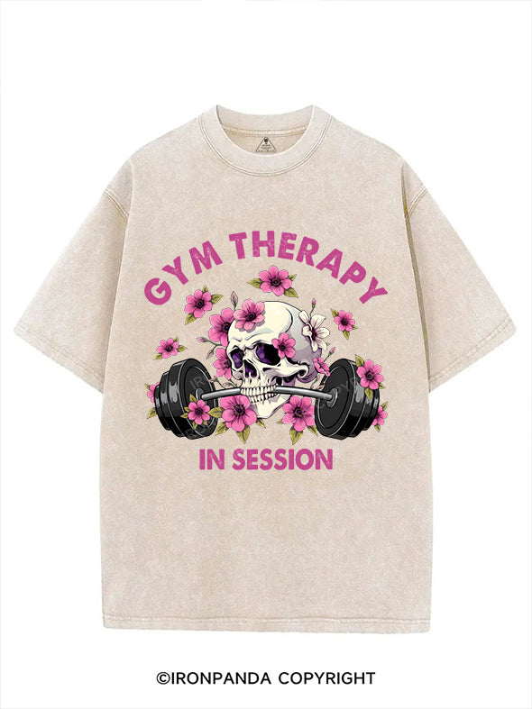 GYM THERAPY IN SESSION VINTAGE GYM SHIRT