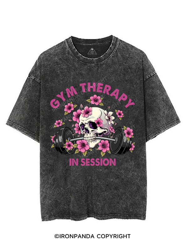 GYM THERAPY IN SESSION VINTAGE GYM SHIRT