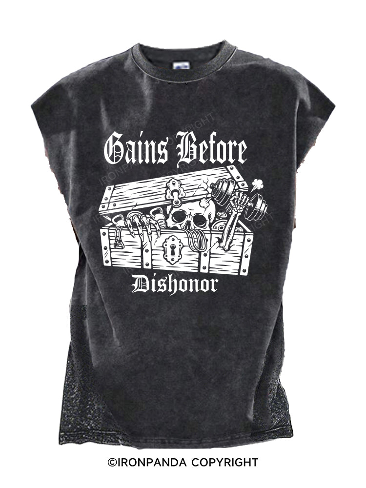 Gains Before Dishonor Cut Off Tank