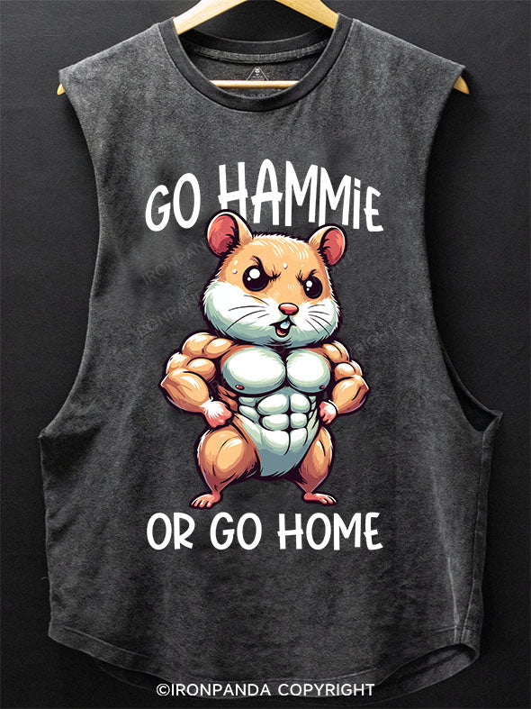 Go hammie or go home SCOOP BOTTOM COTTON TANK