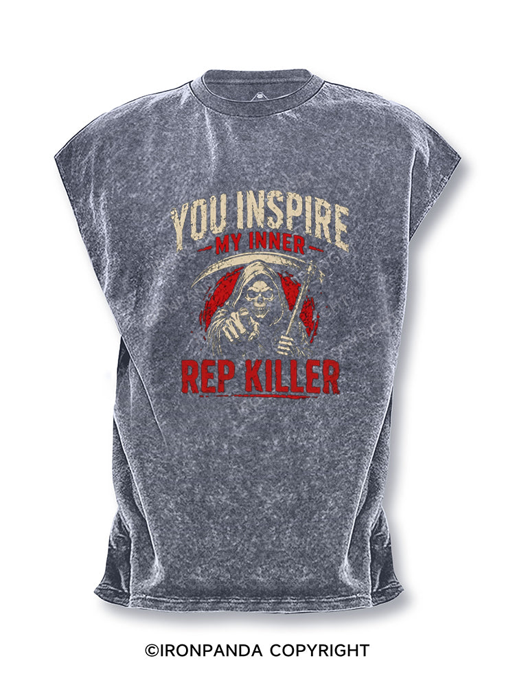 YOU INSPIRE MY INNER REP KILLER Cut Off Tank