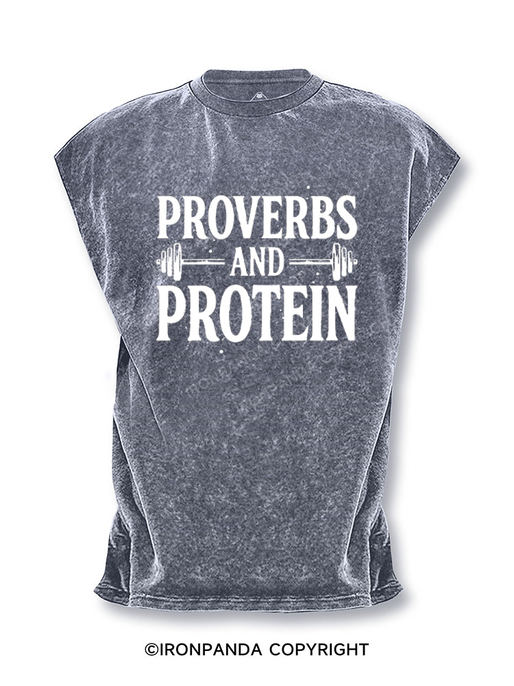 Proverbs and Protein Cut Off Tank