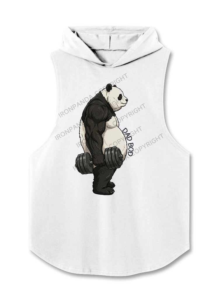 Dad Bod Panda Hooded Tank