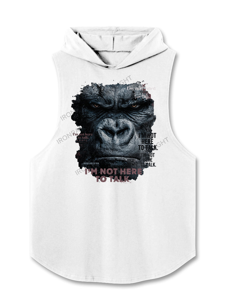 IM NOT HERE TO TANK Hooded Tank