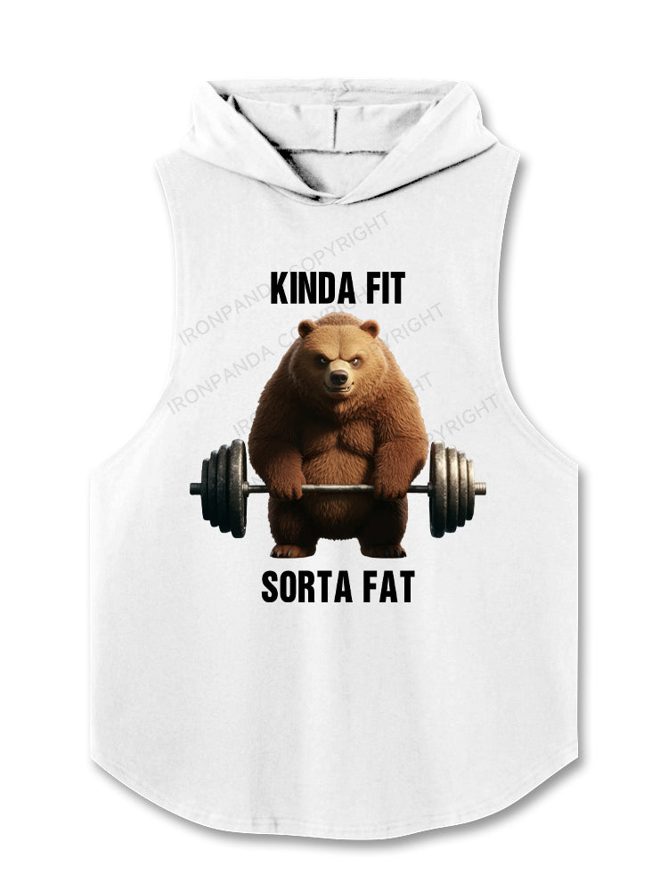 KINDA FIT SORTA FAT Hooded Tank