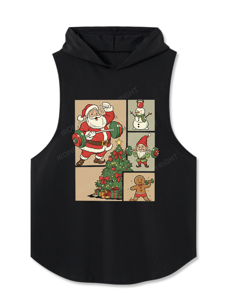 Holiday Fitness Club Hooded Tank