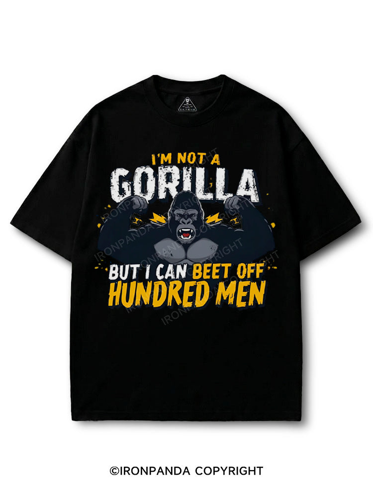 I’m Not a Gorilla But I Can Beat Off Hundred MenCOTTON PUMP COVER