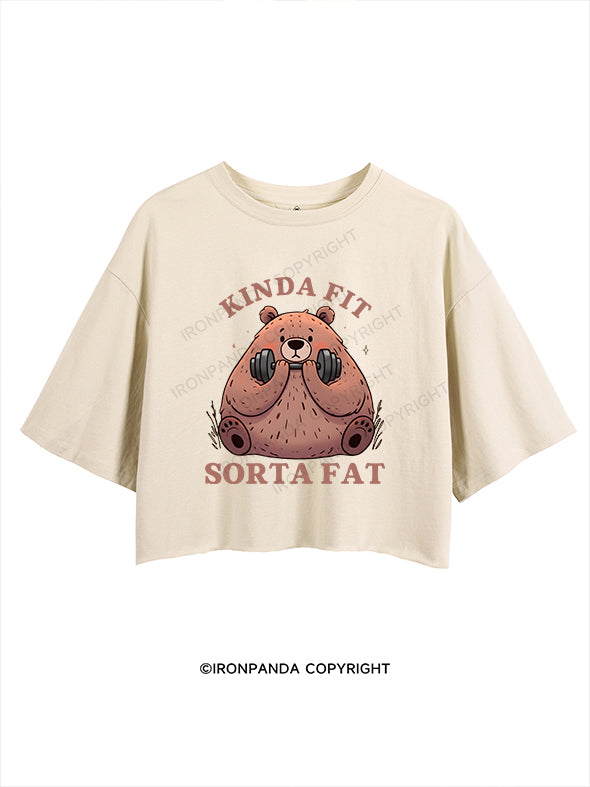 KINDA FIT SORTA FAT CROP TOPS