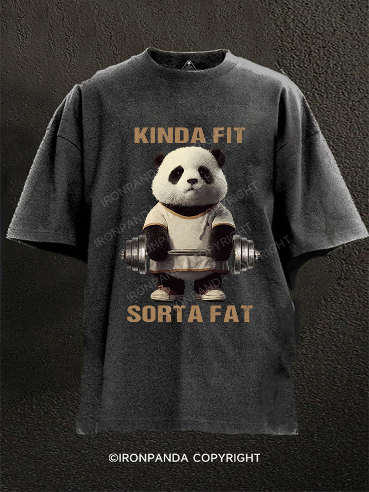 KINDA FIT SORTA FAT Washed Gym Shirt