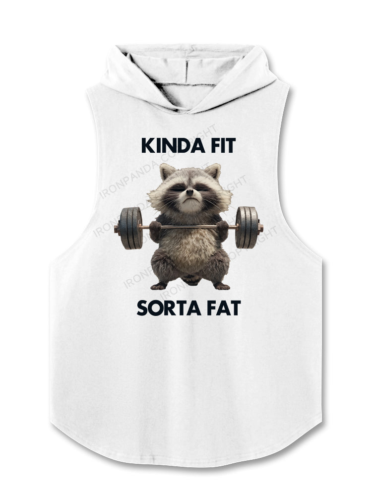 KINDA FIT SORTA FAT Hooded Tank