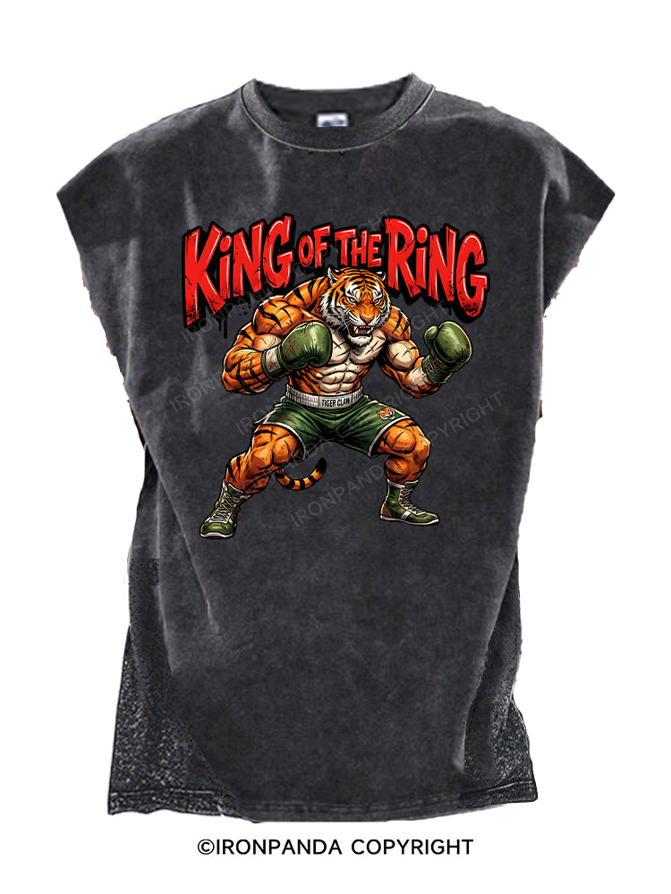 KING OF THE RING Cut Off Tank