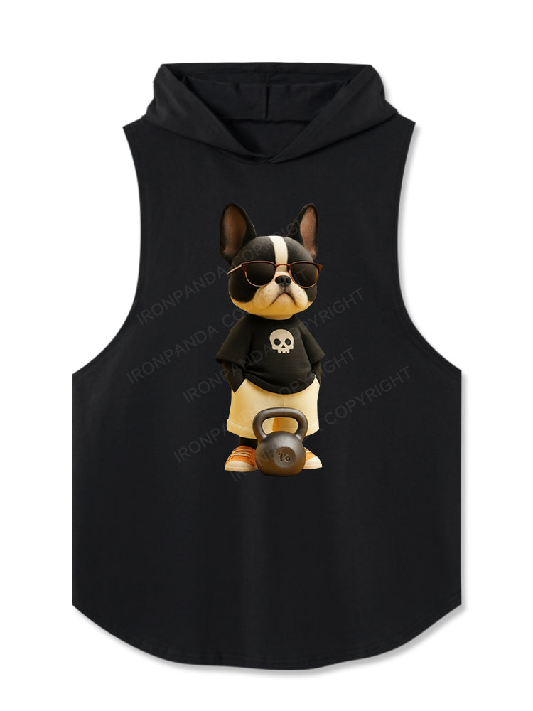 Kettlebell Bulldog Hooded Tank