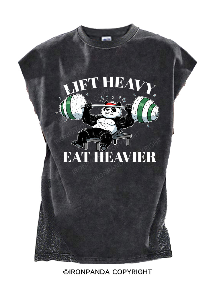 Lift Heavy Eat Heavier Cut Off Tank