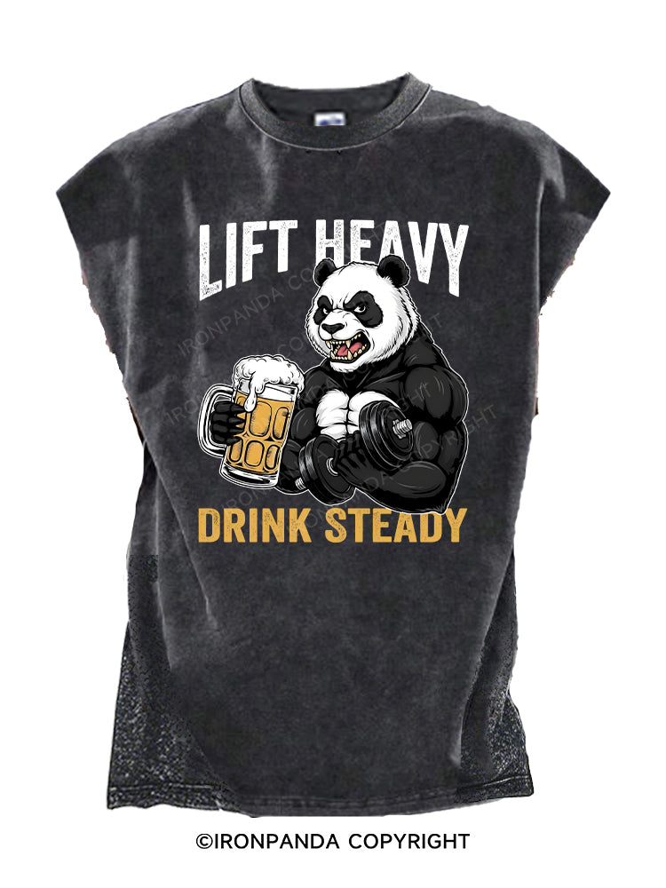 Lift Heavy Drink Steady Cut Off Tank