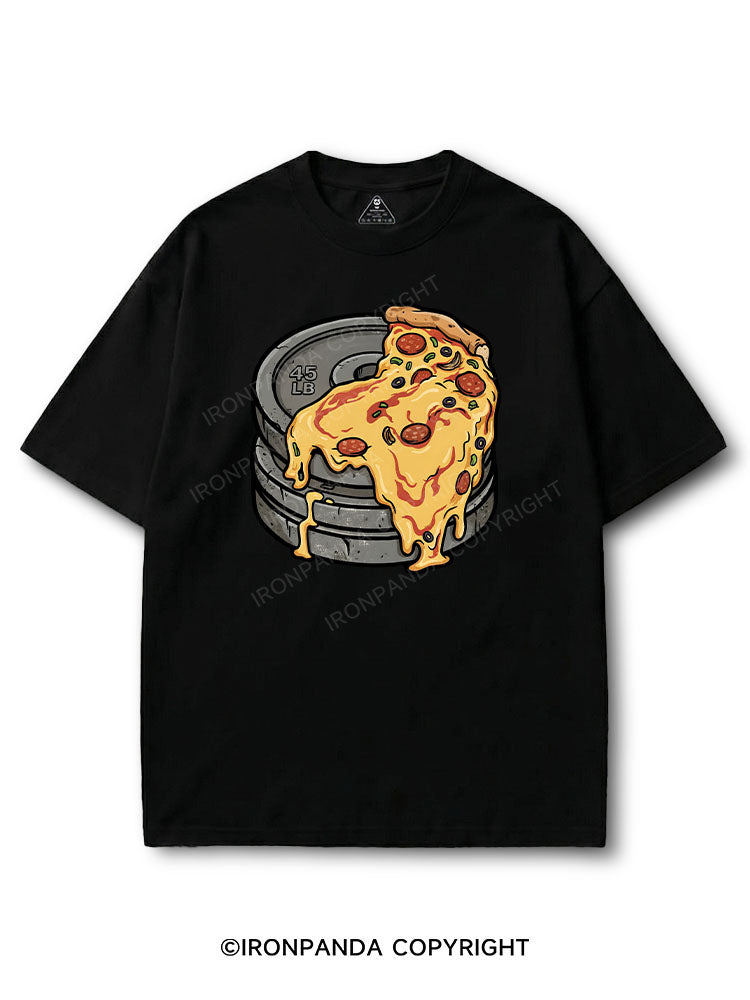Lift Heavy Eat Pizza COTTON PUMP COVER
