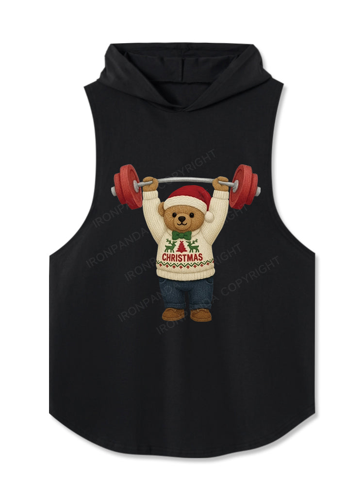 Liftmas Bear Hooded Tank