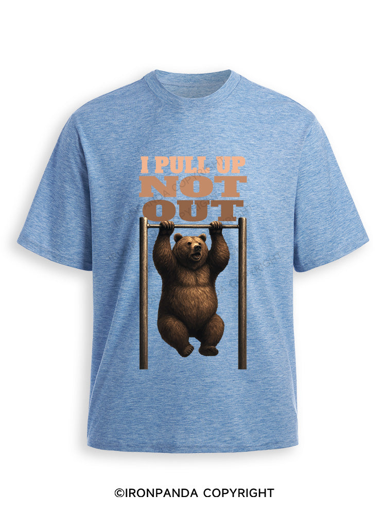 I PULL UP NOT OUT Ultra Soft Heather T-Shirt