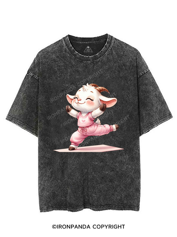 Little Yoga Lamb VINTAGE GYM SHIRT