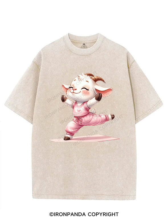 Little Yoga Lamb VINTAGE GYM SHIRT