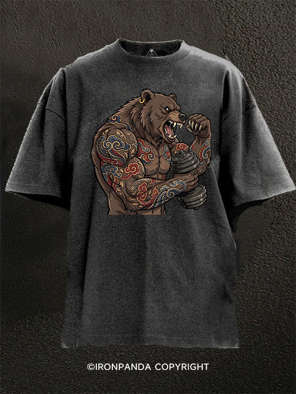 Lone Fury Washed Gym Shirt