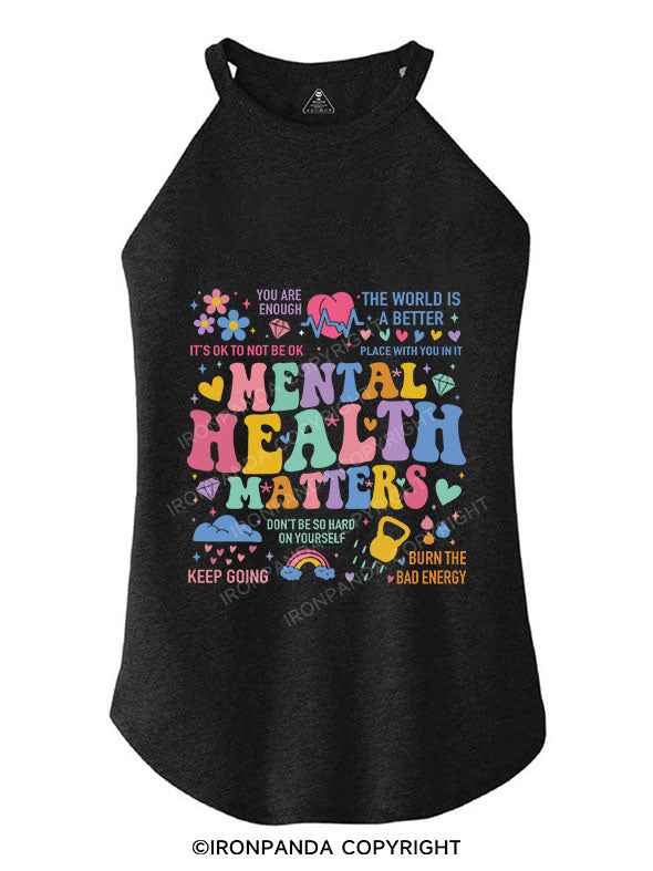 MENTAL  HEALTH  MATTERS ROCKER COTTON TANK