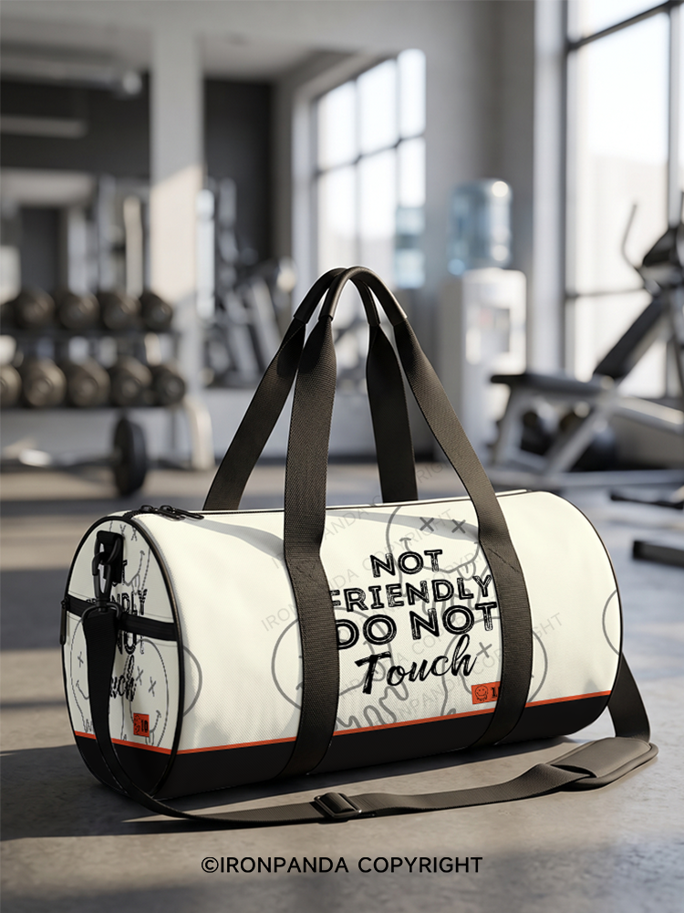 Not friendly, do not touch Duffle Bag