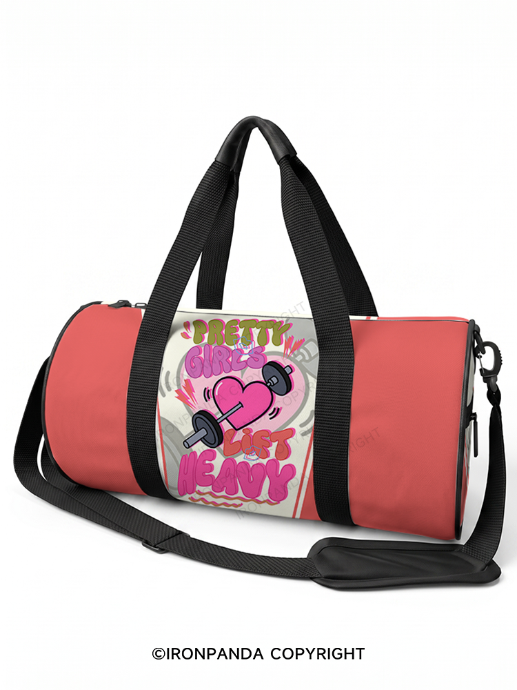 PRETTY GIRLS LIFT HEAVY Duffle Bag