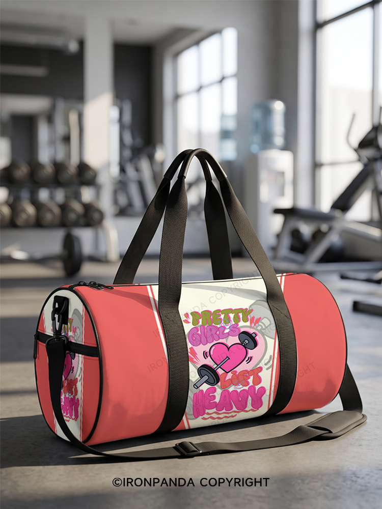 PRETTY GIRLS LIFT HEAVY Duffle Bag