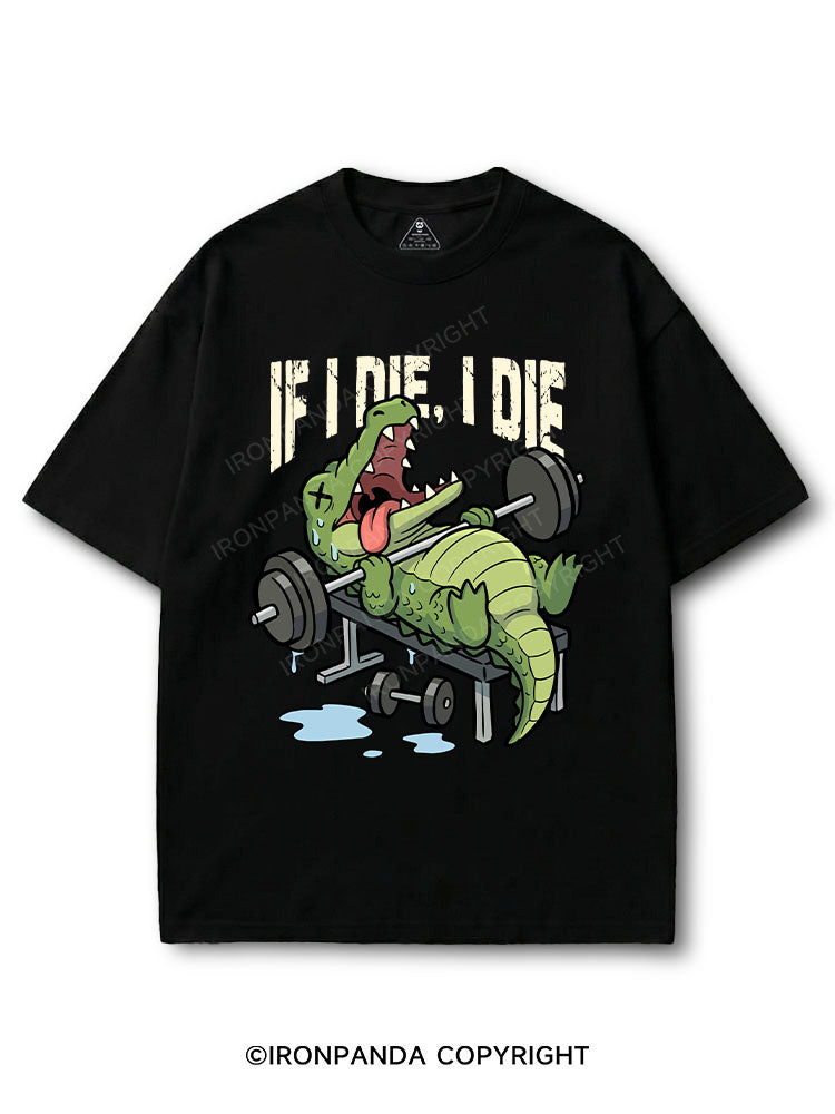 If I die I die COTTON PUMP COVER