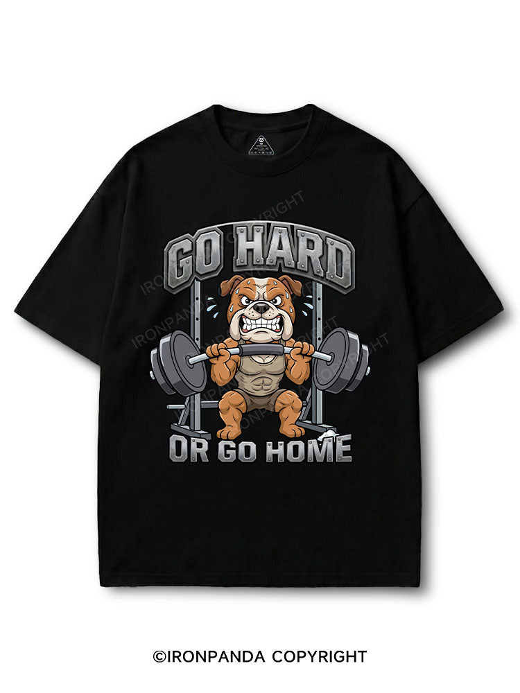 GO HARD OR GO HOME COTTON PUMP COVER