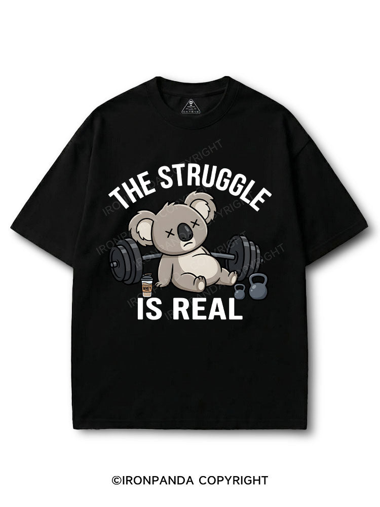 THE STRUGGLE IS REAL KOALA COTTON PUMP COVER
