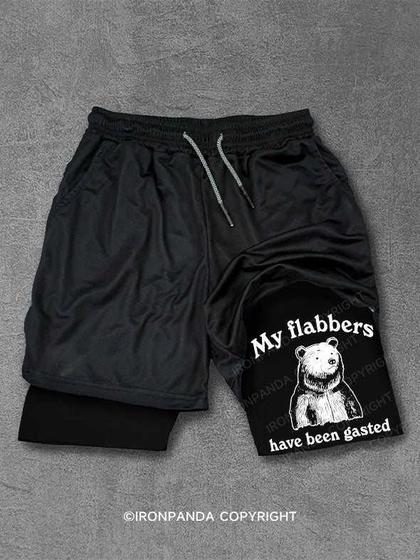 My Flabbers Have Been Gasted Performance Training Shorts