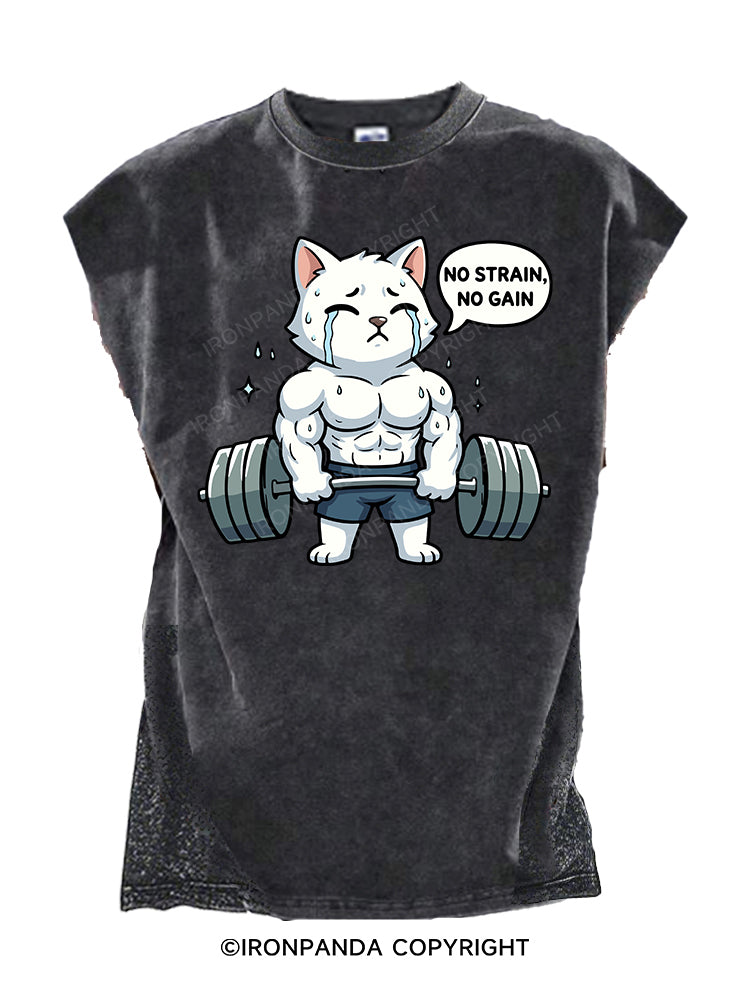 No Strain No Gain Cut Off Tank