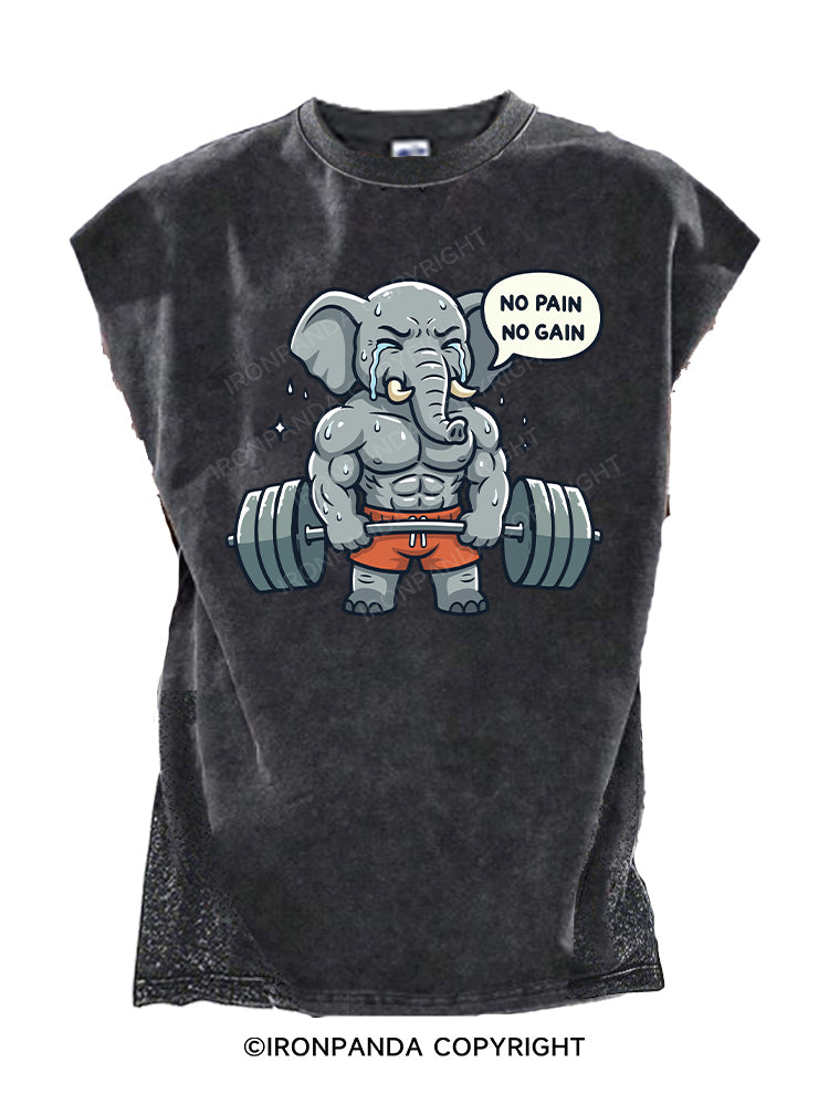 No Pain No Gain Cut Off Tank
